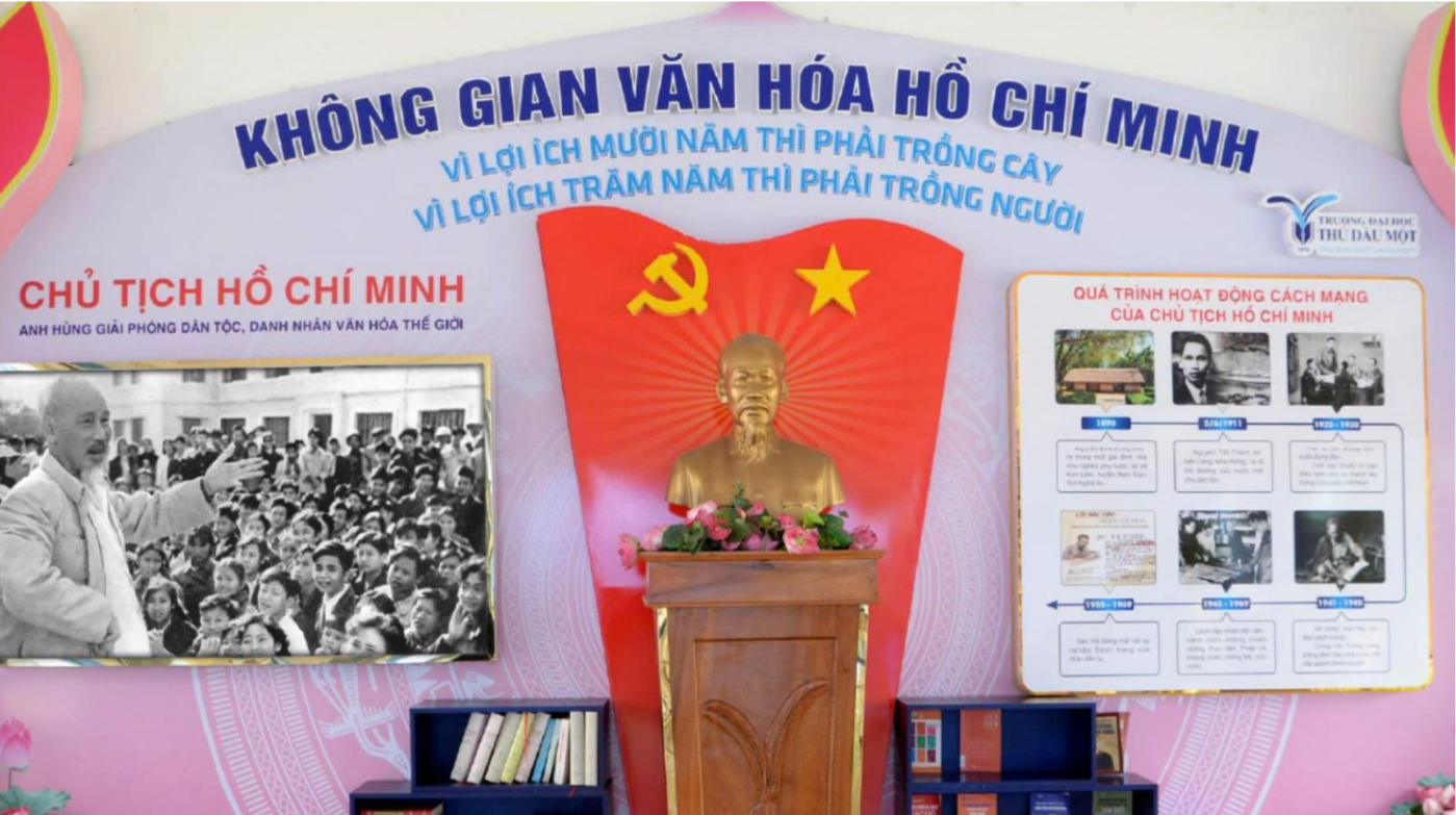ĐOÀN TRƯỜNG ĐẠI HỌC THỦ DẦU MỘT TỔ CHỨC CHUYÊN ĐỀ HỌC TẬP VÀ LÀM THEO TƯ TƯỞNG, ĐẠO ĐỨC, PHONG CÁCH HỒ CHÍ MINH TẠI KHÔNG GIAN VĂN HÓA HỒ CHÍ MINH